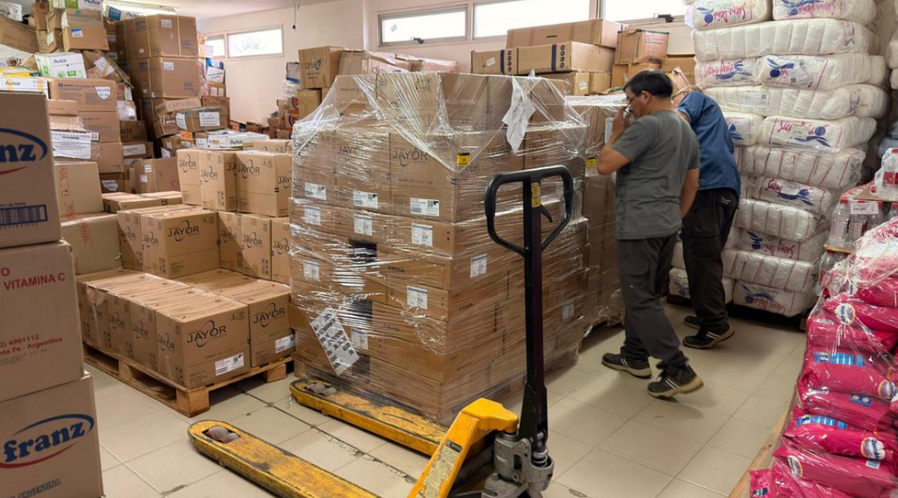 El Hospital Zonal de Caleta Olivia recibió una nueva carga de medicamentos