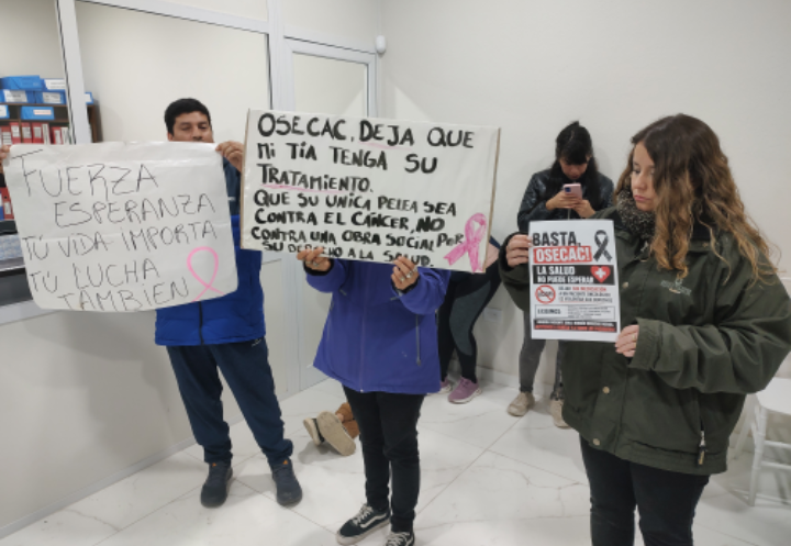Vanesa sigue sin recibir su medicación oncológica y su familia reclama a OSECAC