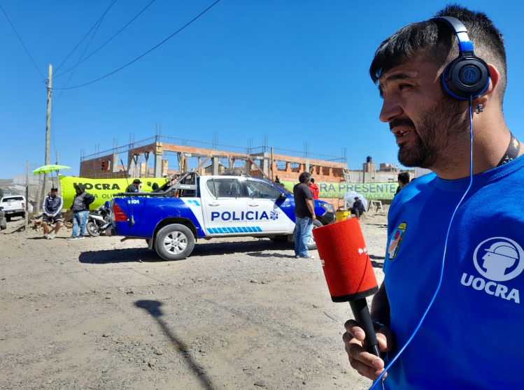 Dirigente de UOCRA lamentó que las obras NO se terminen en Caleta Olivia